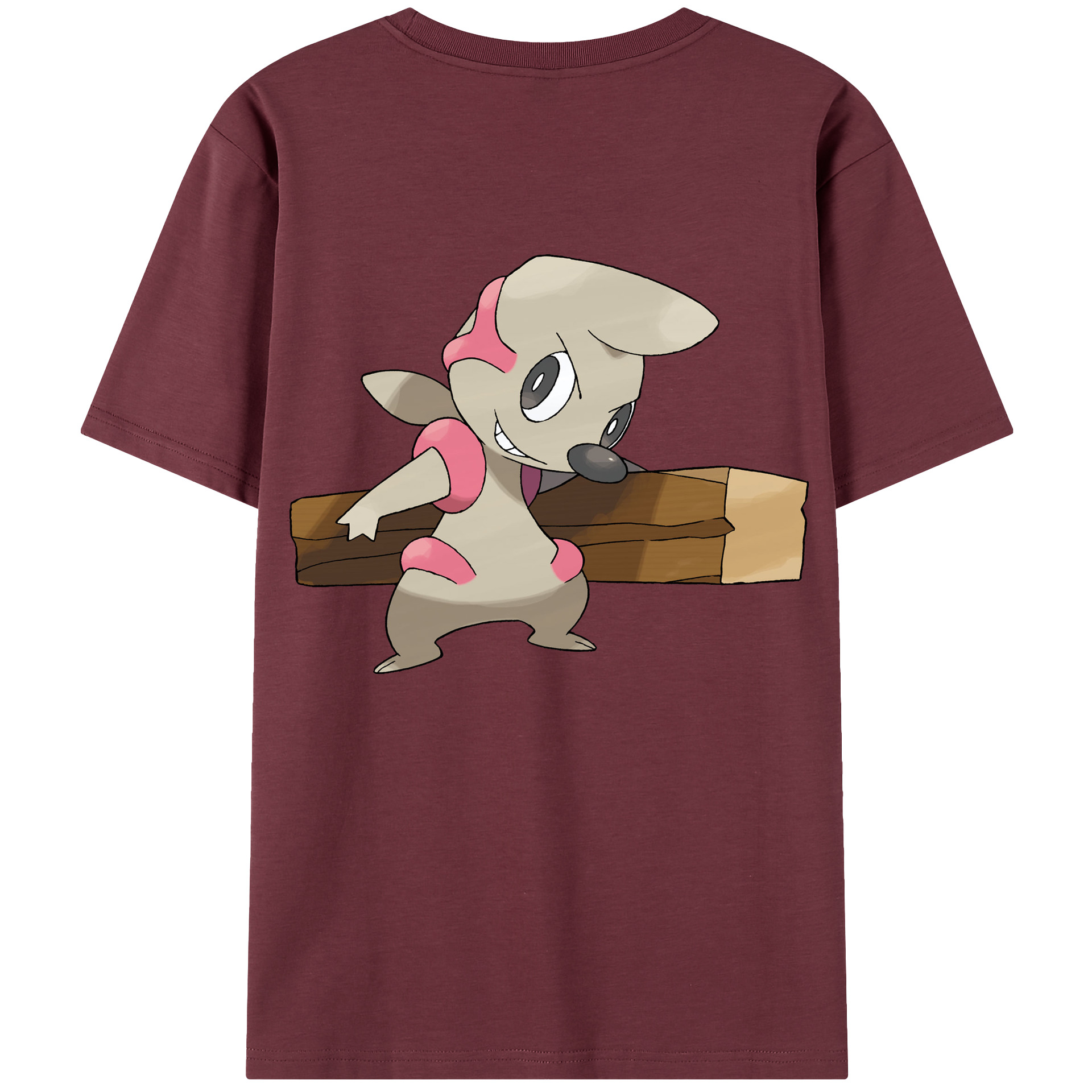 （画像用） ポケットモンスター Pokémon 綿100％半袖Tシャツ（背面プリント）